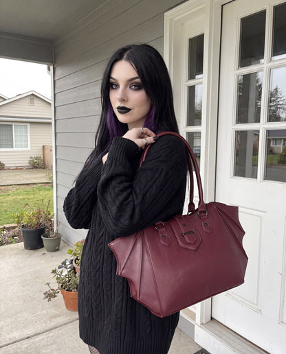 Mary's Purses - Handmade Gothic Leather Bag