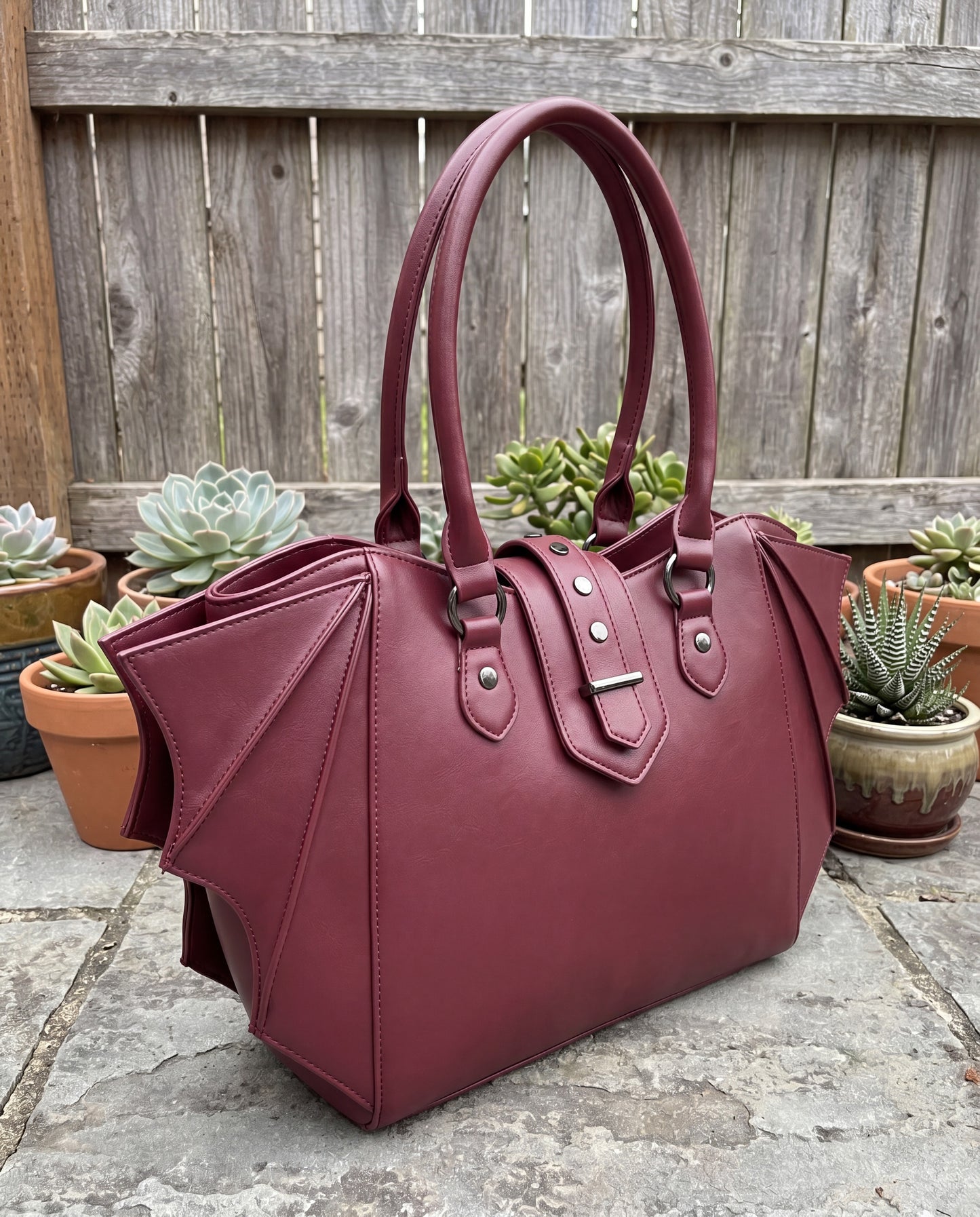 Mary's Purses - Handmade Gothic Leather Bag